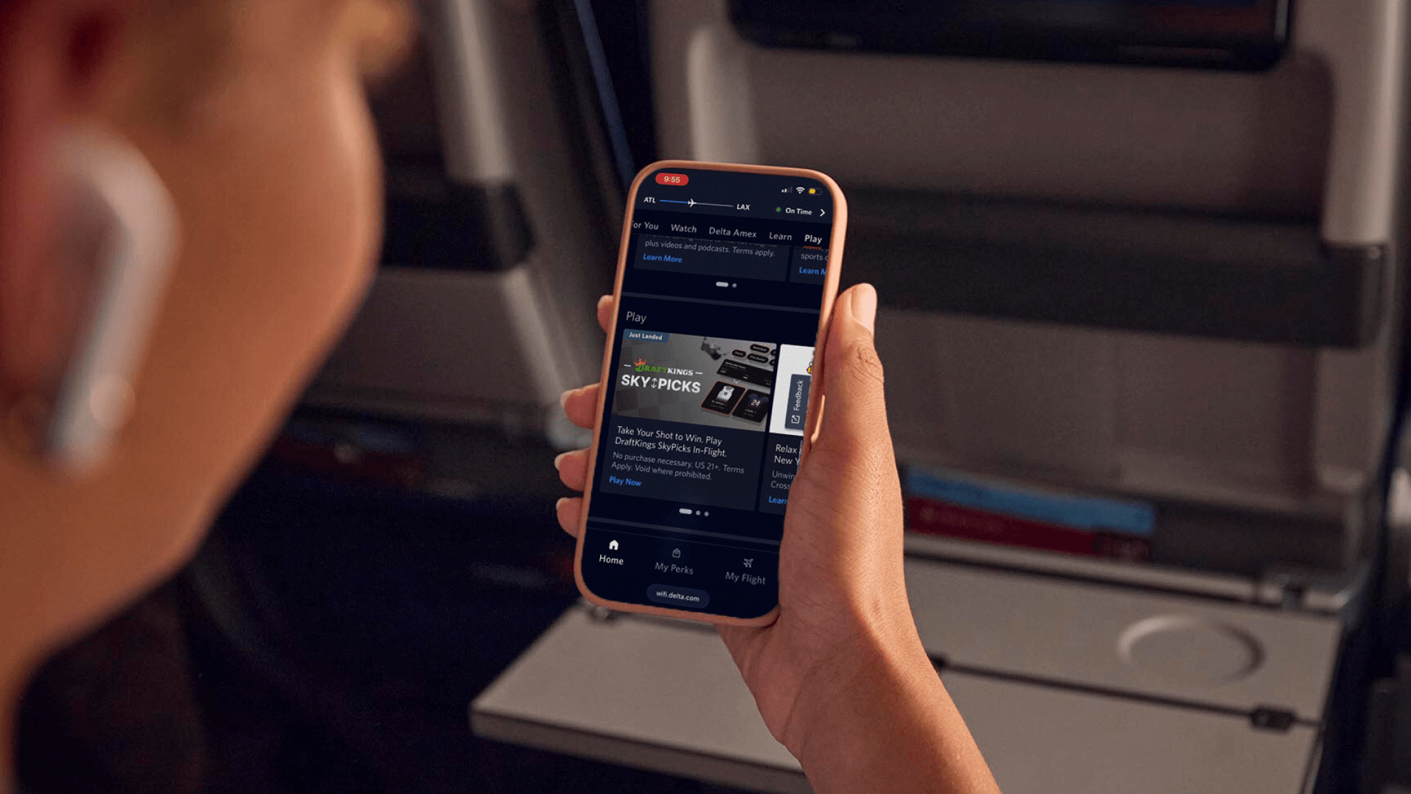 How To Bet - DraftKings, Delta Launch Free In-Flight Sports Contest 'SkyPicks'