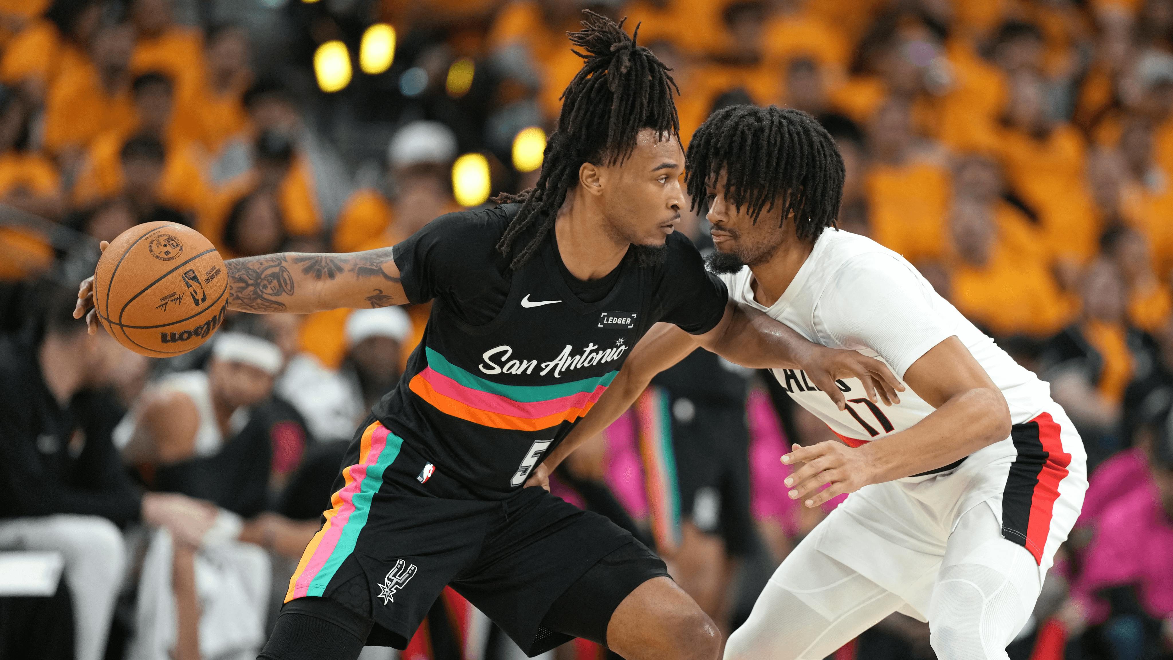 Spurs vs Trail Blazers Same-Game Parlay for Friday's NBA Playoffs Game 3 