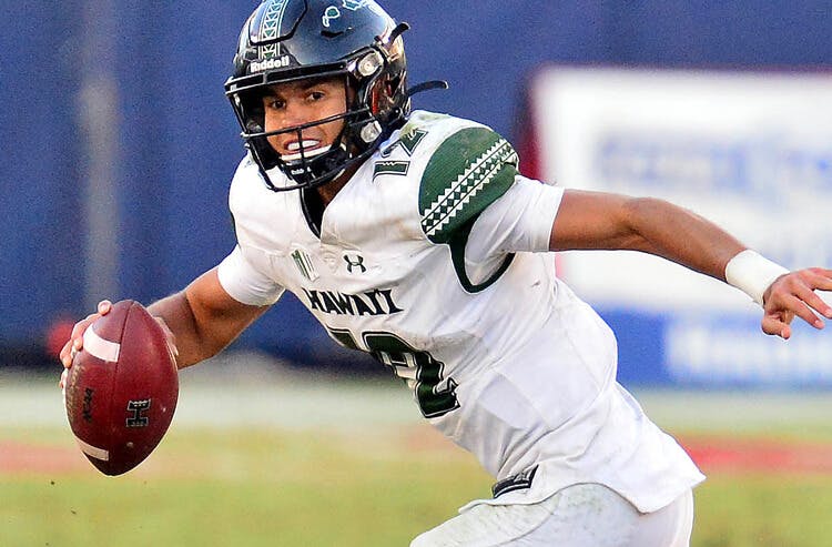 Chevan Cordeiro Hawaii Rainbow Warriors New Mexico Bowl