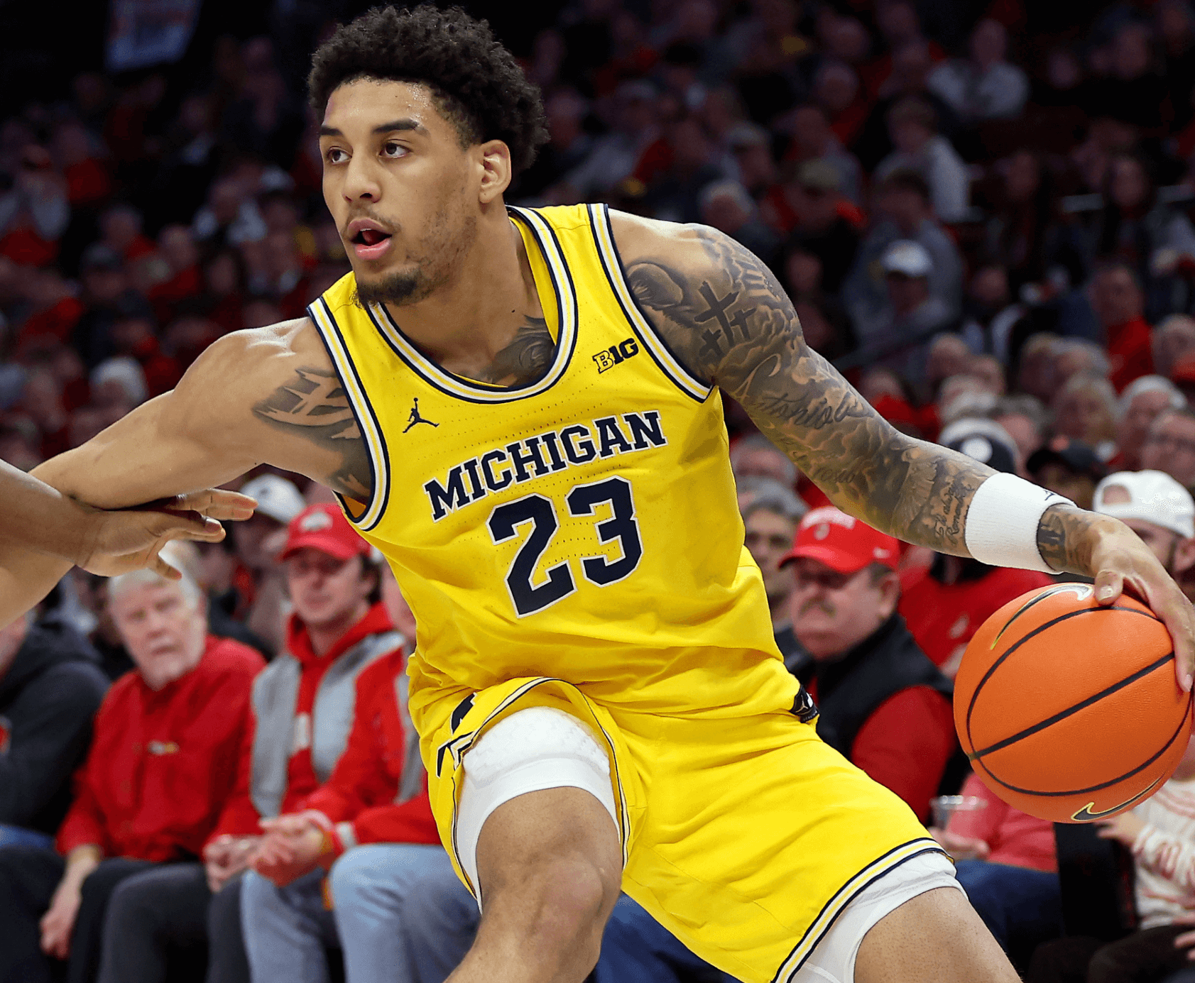 Michigan Wolverines Yaxel Lendeborg NCAAB