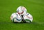 A general view of the match ball ahead of the UEFA Nations League Group A1 match at Hampden Park, Glasgow. Picture date: Tuesday October 15, 2024. (Photo by Andrew Milligan/PA Images/Alamy Images/Sipa USA)