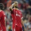 Liverpool's Cody Gakpo celebrates scoring their side's second goal of the game.