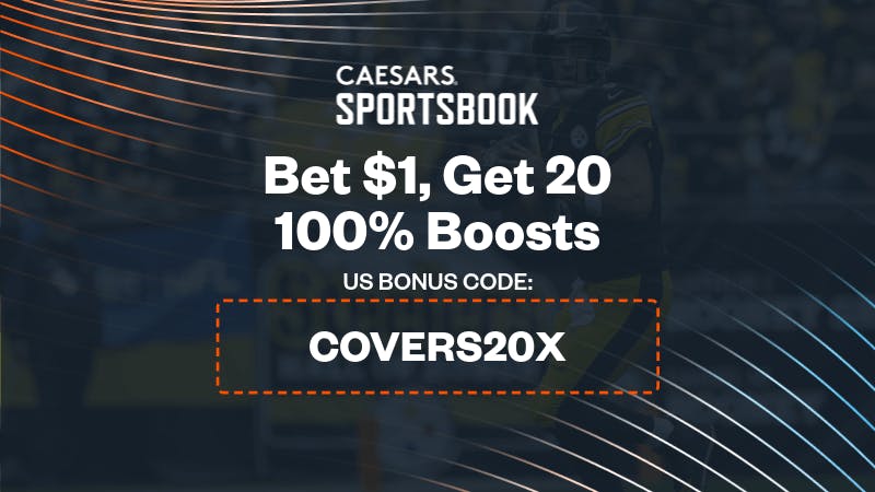 Caesars Sportsbook Promo Code 'COVERS20X' Unlocks 20 100% Boosts With A $1 Bet On Steelers-Bengals