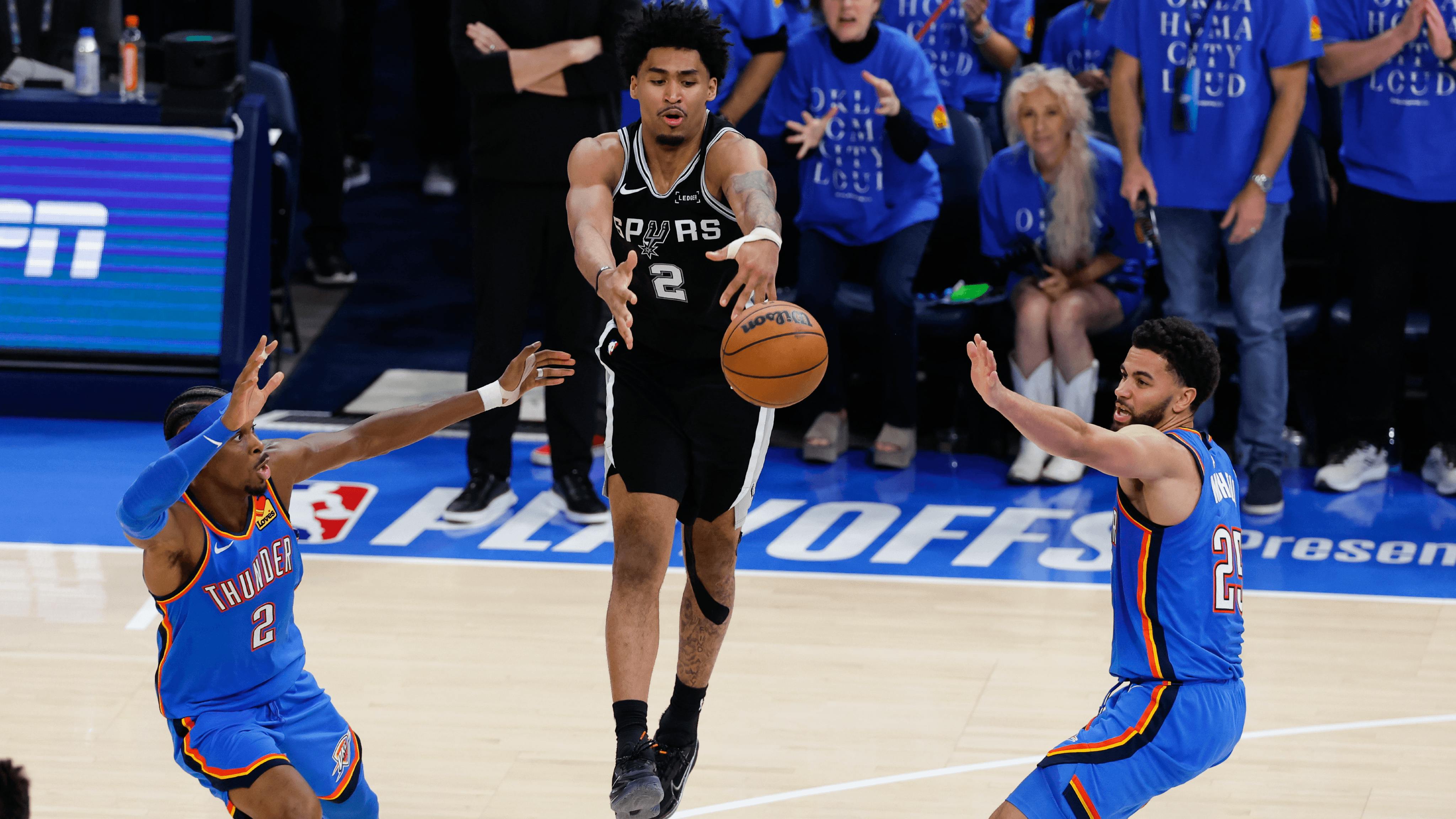 Spurs vs Thunder Props & NBA Playoffs Game 2 Best Bets Tonight