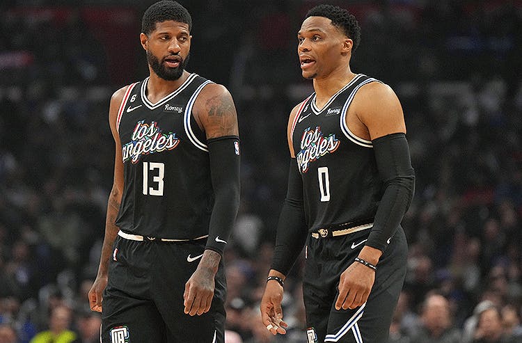 Paul George Russell Westbrook Los Angeles Clippers NBA