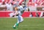 Notre Dame Fighting Irish quarterback CJ Carr (13) looks to pass.
