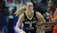 Dallas Wings guard Paige Bueckers (5) drives the ball against Connecticut Sun.
