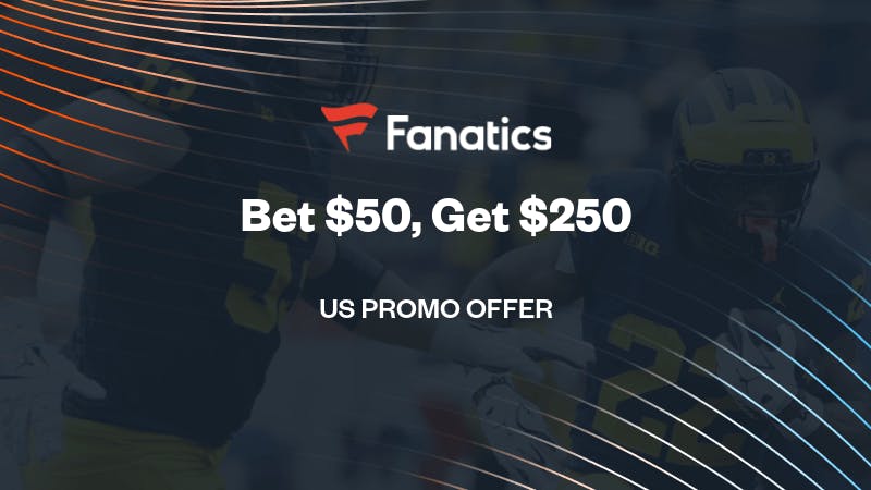 Fanatics Sportsbook Promo for Michigan vs Nebraska
