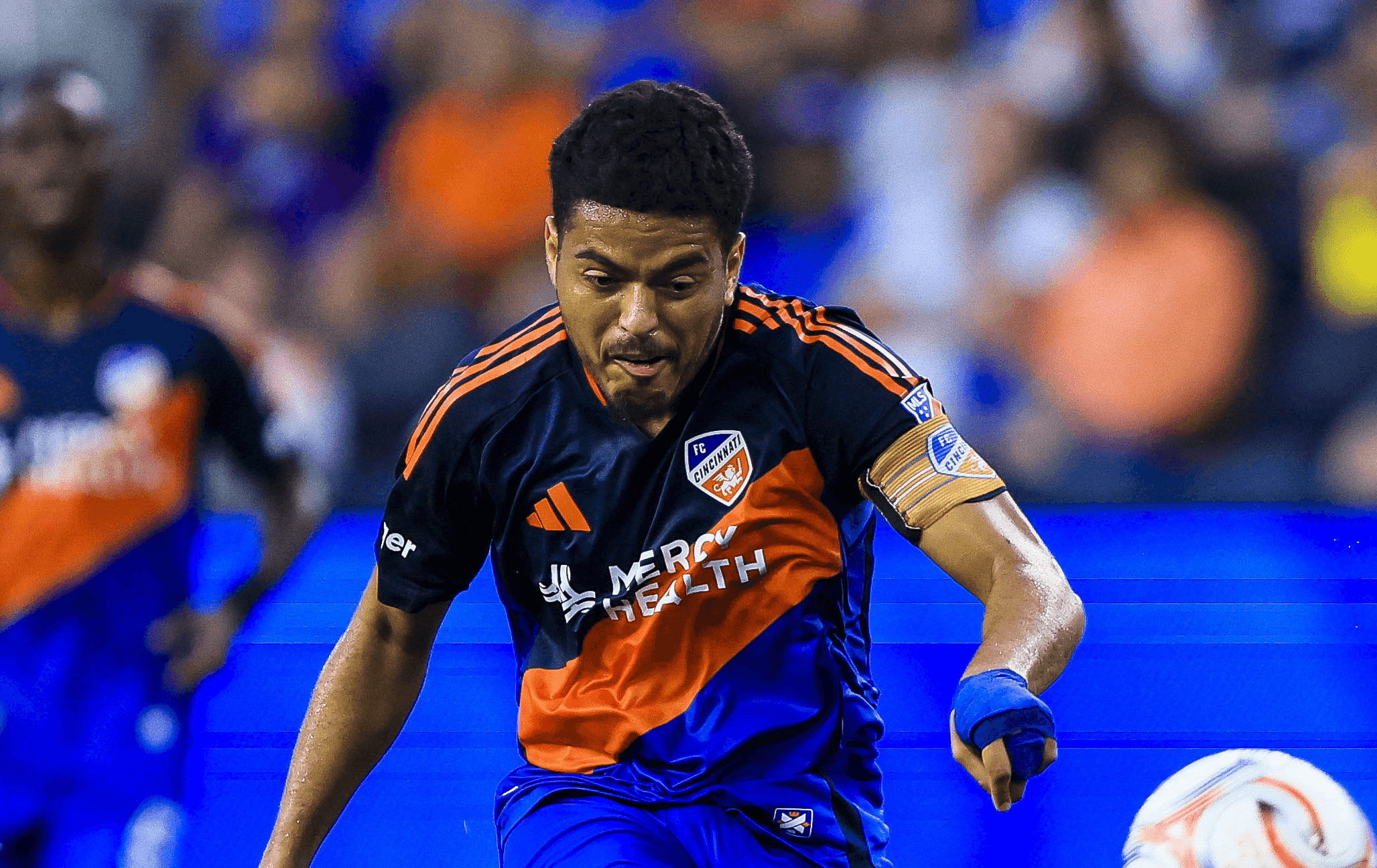 Evander of Cincinnati FC MLS