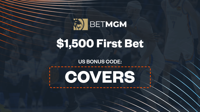 Use BetMGM bonus code "COVERS" to get up to $1,500 bonus bets back if your first bet loses. - IMAGN IMAGES