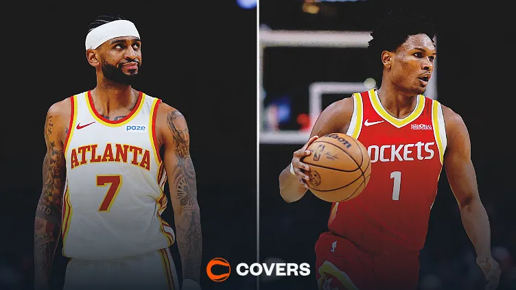Hawks vs Rockets prediction. Nickeil Alexander-Walker and Amen Thompson, NBA. 
