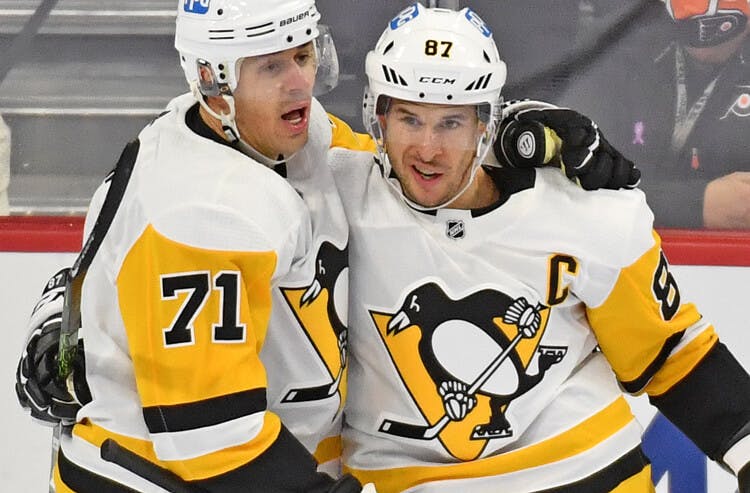 Sidney Crosby Evgeni Malkin NHL Pittsburgh Penguins 