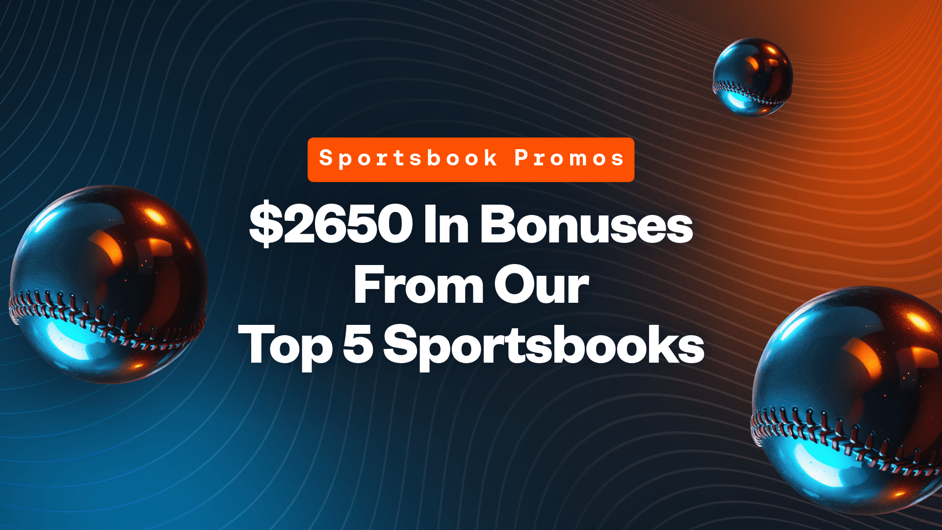 Claim sportsbook welcome bonuses by signing up today!