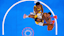 Oklahoma City, Oklahoma, USA; Oklahoma City Thunder guard Aaron Wiggins (21) shoots the ball against Indiana Pacers forward James Johnson (16).