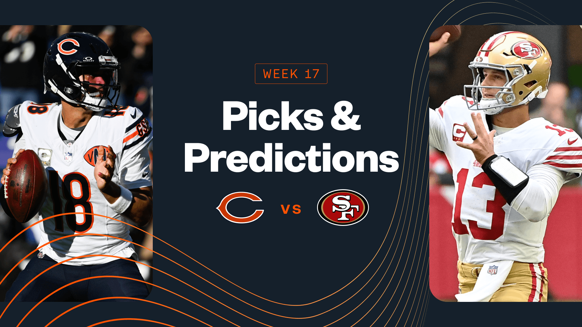 Caleb Williams Chicago Bears Brock Purdy San Francisco 49ers NFL