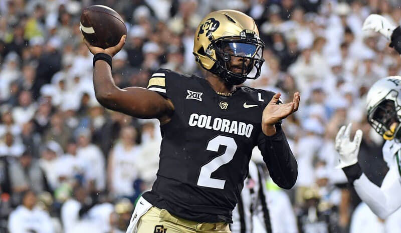 Shedeur Sanders Colorado Buffaloes NCAAF