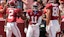 Alabama wide receiver Ryan Williams (2) and Alabama wide receiver Rico Scott.