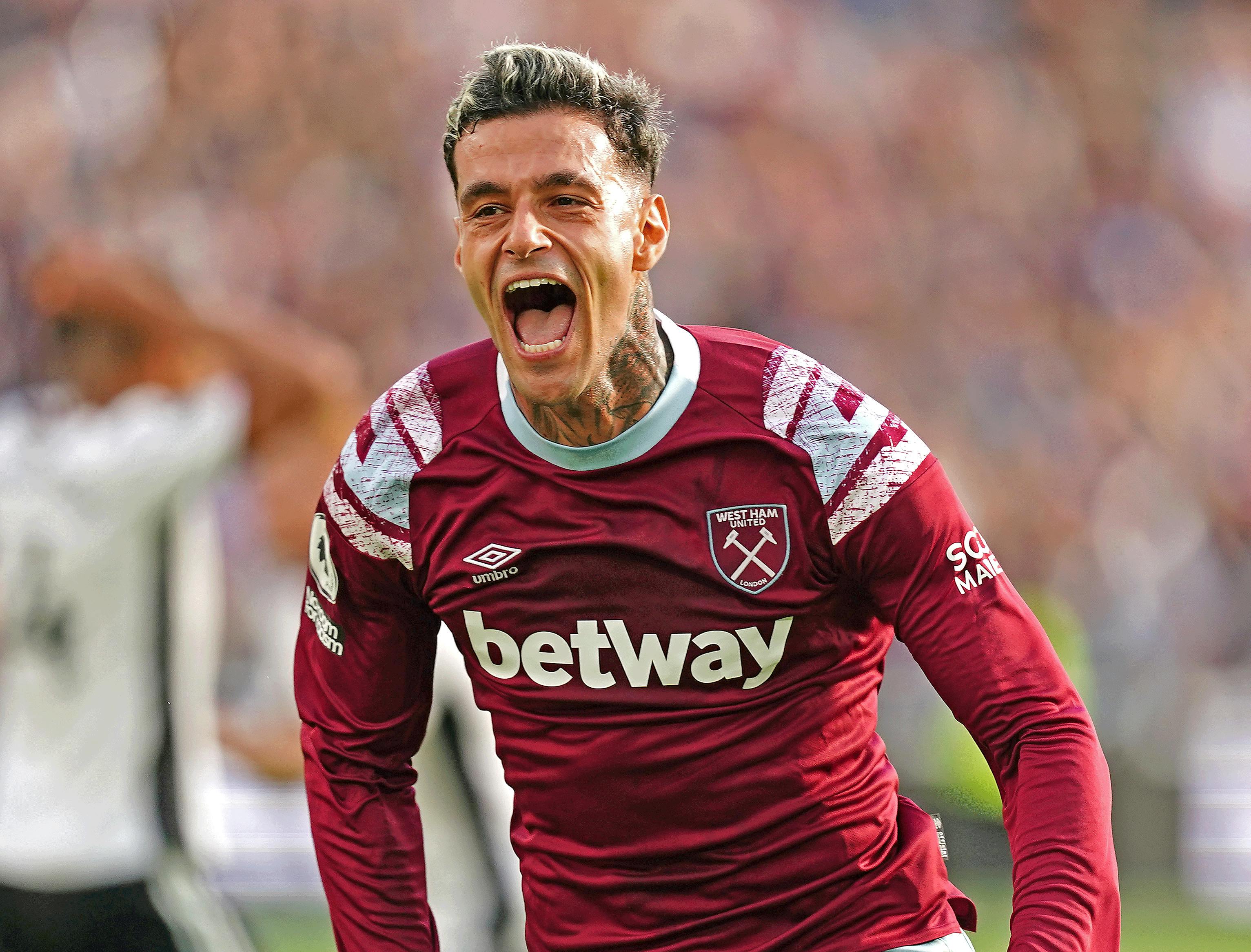 Gianluca Scamacca West Ham EPL