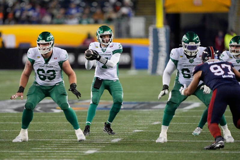 Trevor Harris Saskatchewan Roughriders CFL