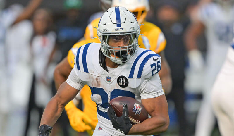 Jonathan Taylor Picks, Predictions & Best Bets for Falcons vs Colts