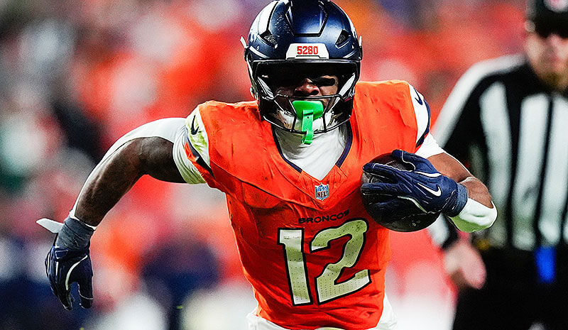 RJ Harvey Denver Broncos NFL