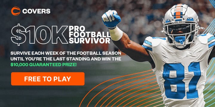 Covers $10K Pro Football Survivor contest