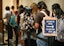 University of Texas students wait in line to cast their ballots at the UT Union Building during early voting, Wednesday October 23. (Credit: Jay Janner/American-Statesman)