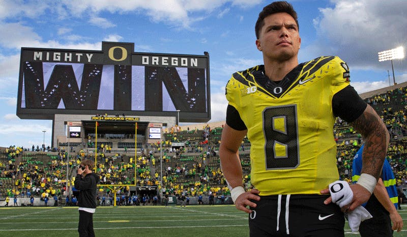 Dillon Gabriel Oregon Ducks NCAA College Football