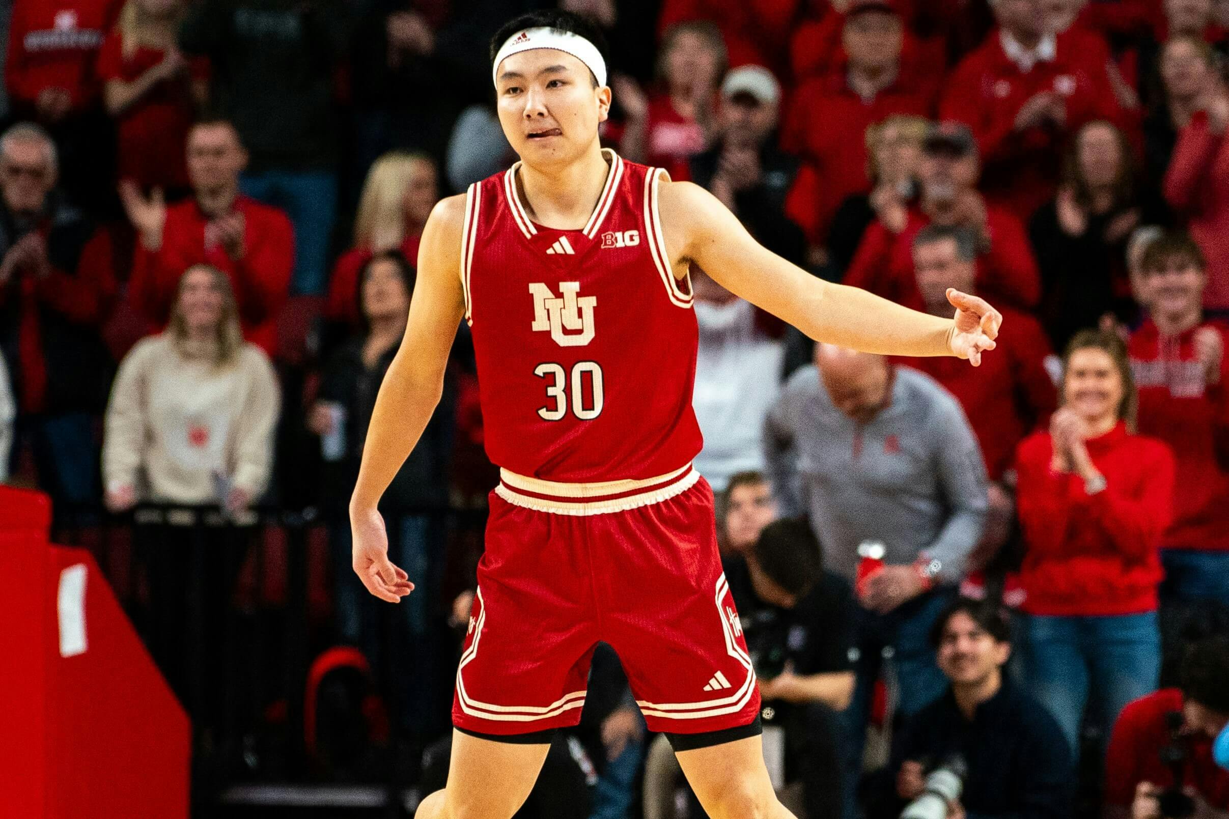 Nebraska Cornhuskers Keisei Tominaga NCAAM