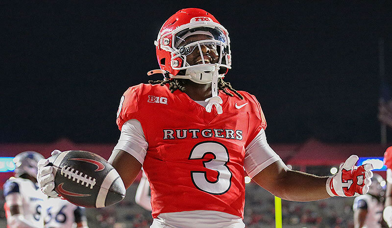 Antwan Raymond Rutgers Scarlet Knights NCAAF