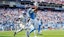 Tennessee Titans wide receiver Elic Ayomanor (5) pulls down a touchdown.