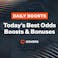 Today's best odds boosts. Los Angeles Dodgers first baseman Freddie Freeman (5)