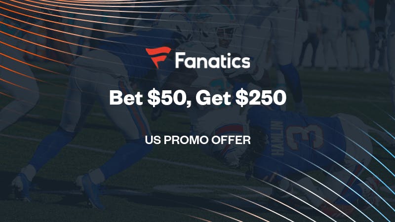 Fanatics Sportsbook Promo for Dolphins vs Bills