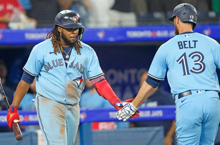 Vlad Guerrero Jr. Brandon Belt Toronto Blue Jays MLB