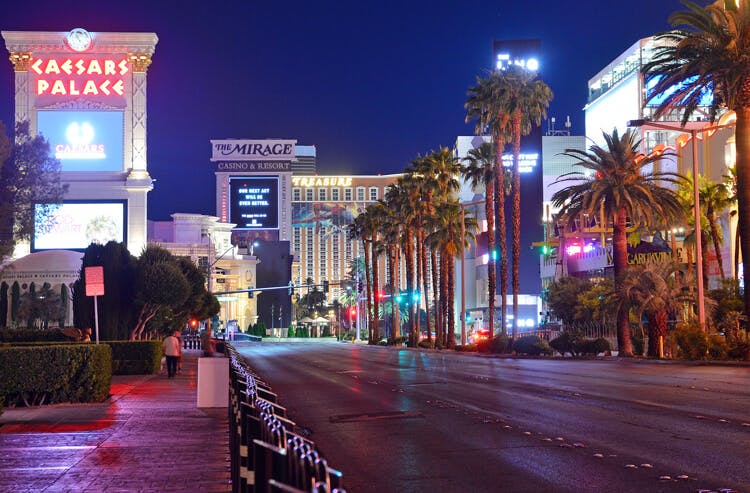 Las Vegas Strip at night