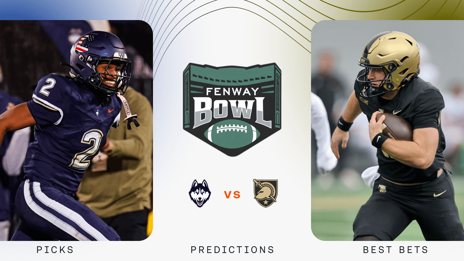 UConn vs Army Prediction, Picks & Odds for Today — Fenway Bowl
