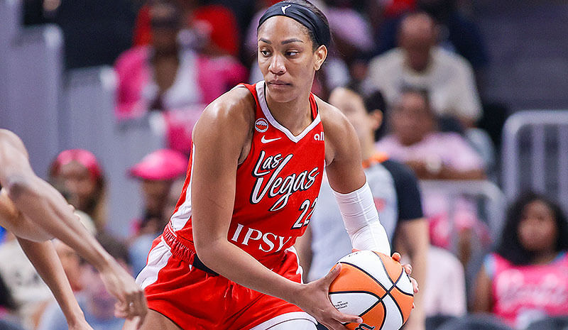 A'ja Wilson Las Vegas Aces WNBA