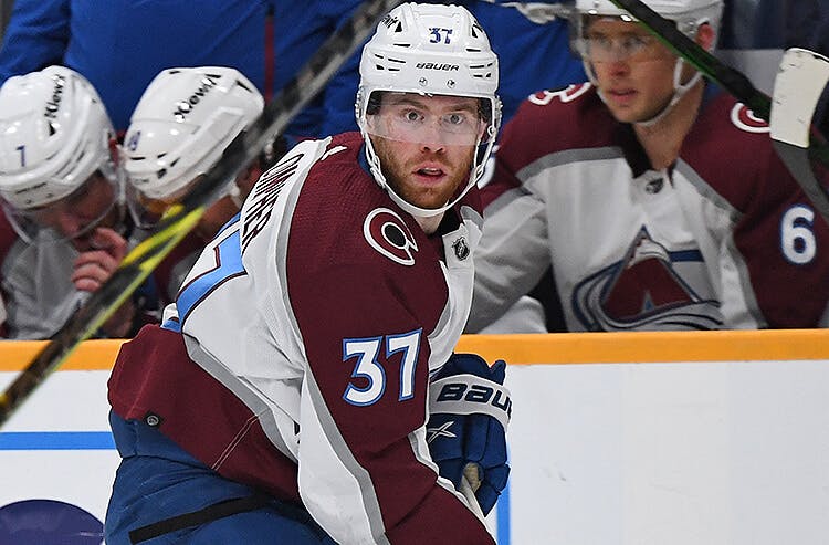 J.T. Compher Colorado Avalanche NHL