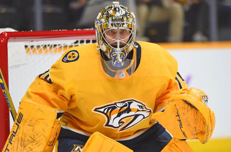 Juuse Saros Nashville Predators NHL