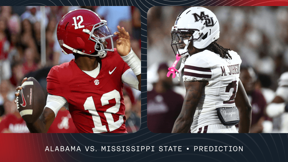 Alabama vs Mississippi State Prediction, Picks & Odds for Today's College Football Week 5 Game