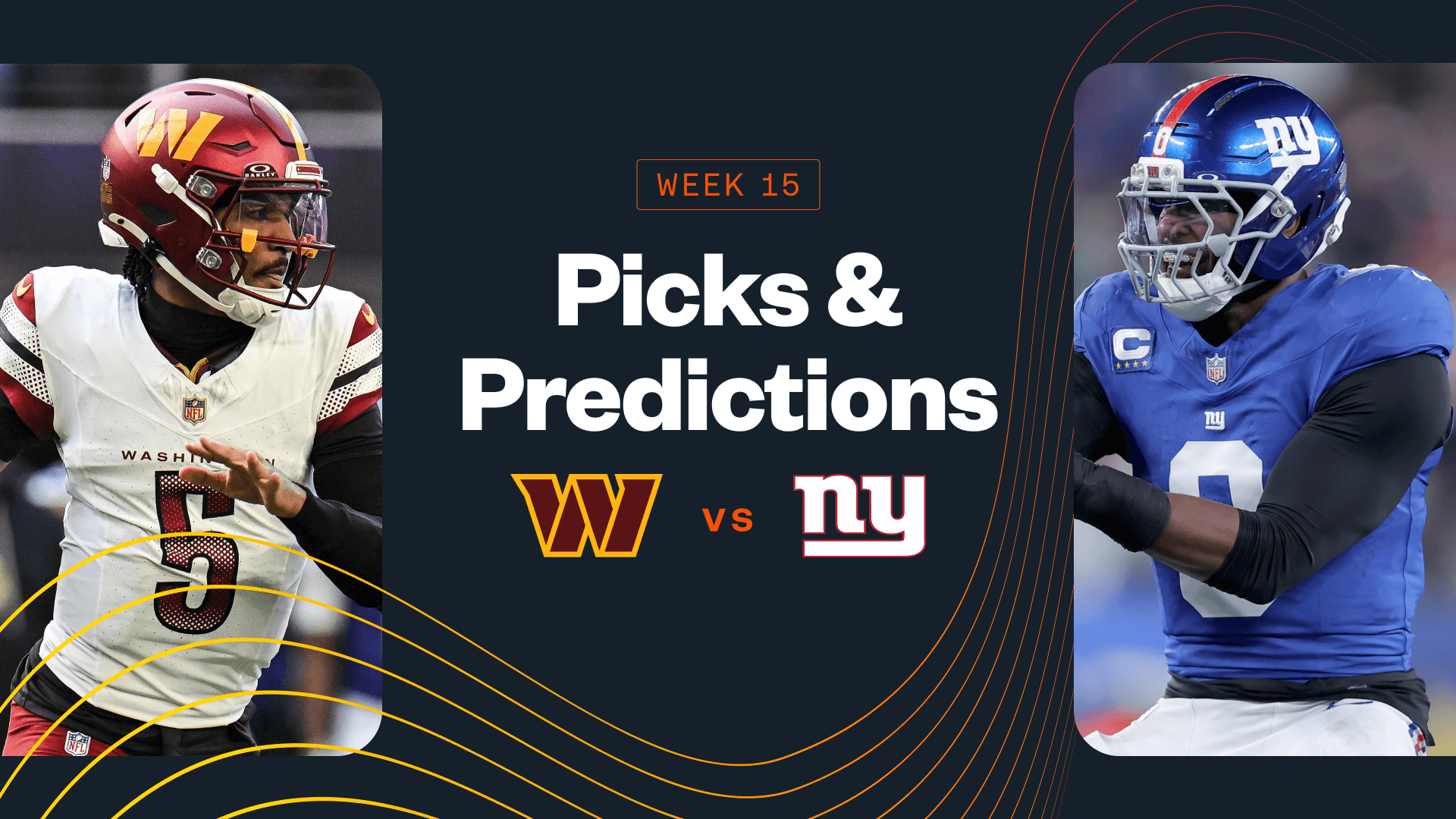 Commanders vs Giants Predictions, Picks & Best Bets for Today's NFL Week 15 Game