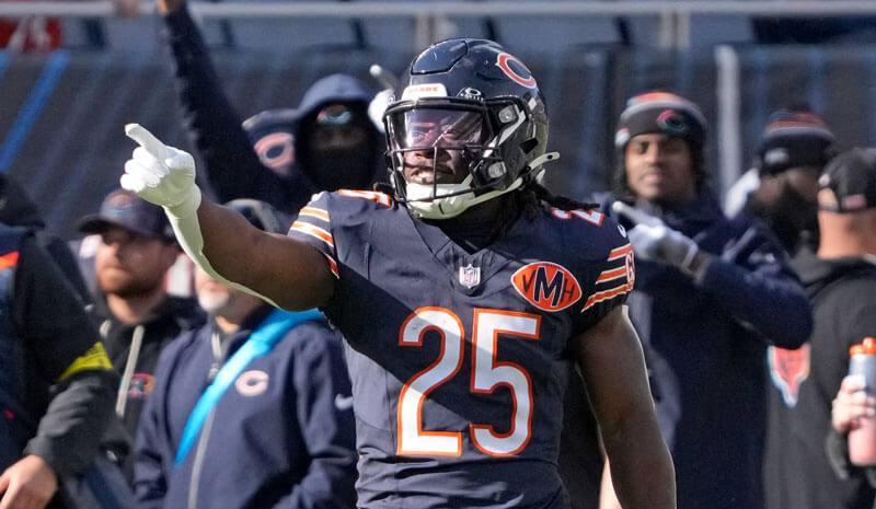 Kyle Monangai Chicago Bears NFL