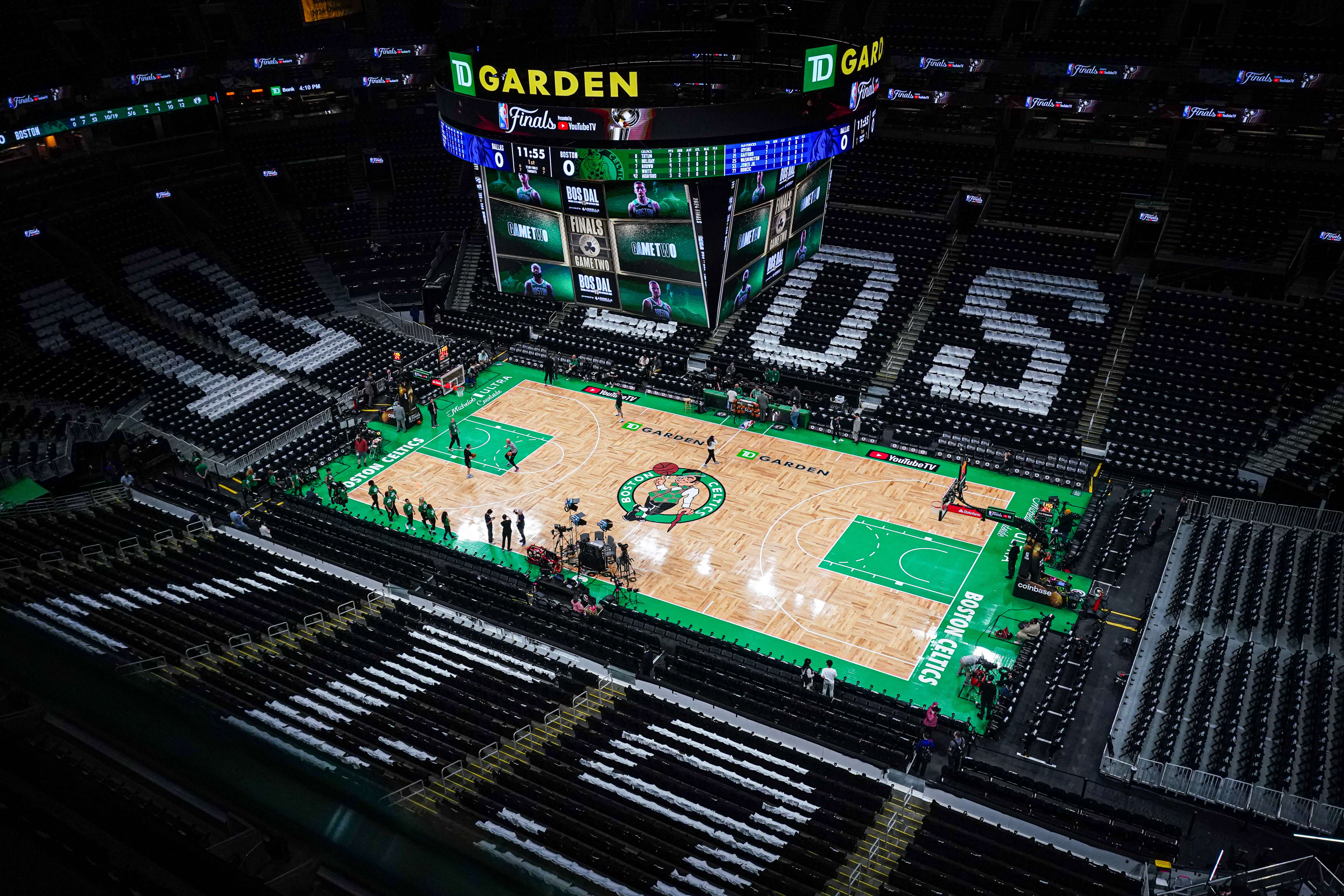 Boston Garden Celtics