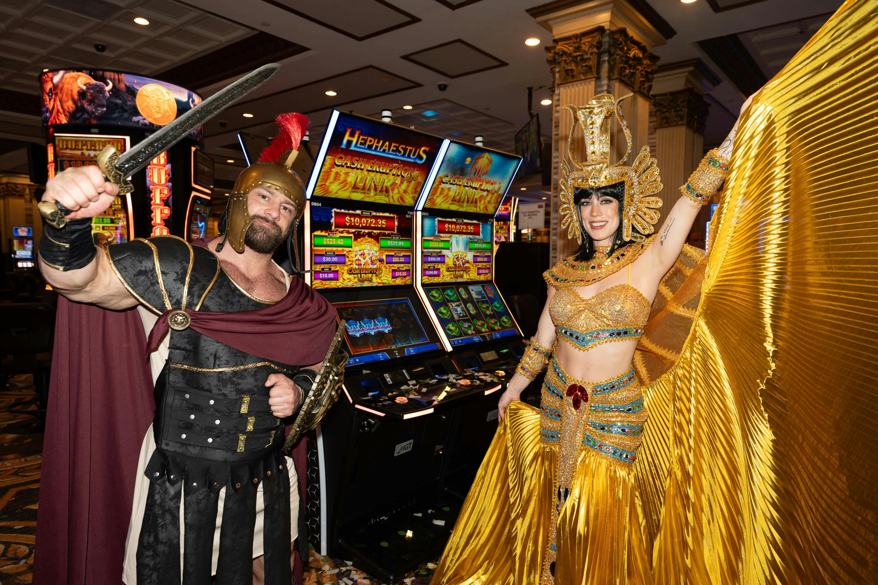 Caesars Brings 'Cash Eruption' Slots to Atlantic City Casinos 