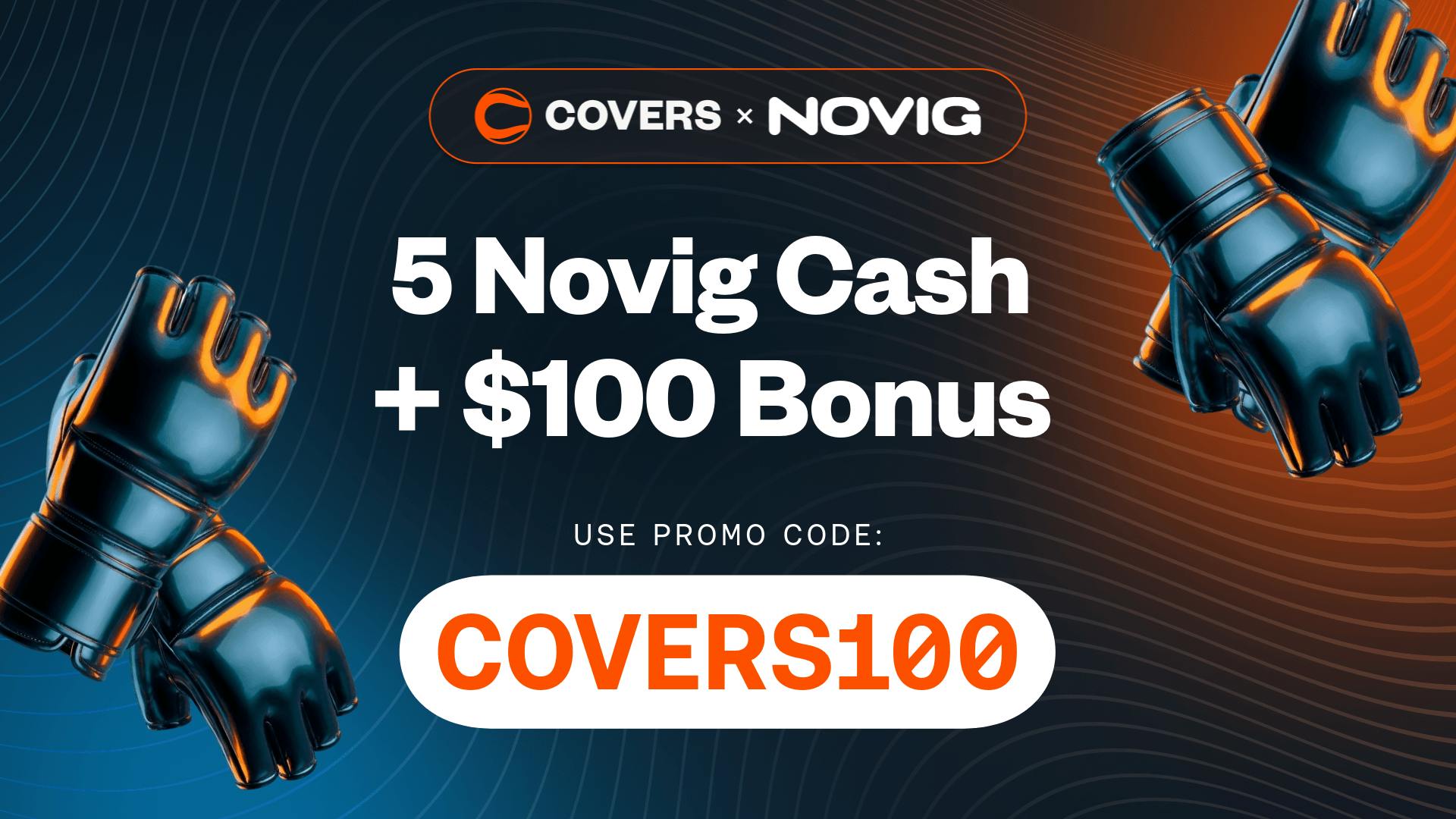 Novig Promo Code COVERS100 Unlocks a Trade Discount for UFC Freedom 250 Prediction Markets