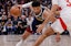 Denver Nuggets guard Jamal Murray in NBA action.