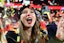 Recording artist Taylor Swift reacts after the AFC Championship game against the Buffalo Bills at GEHA Field at Arrowhead Stadium. Mandatory Credit: Mark J. Rebilas-Imagn Images