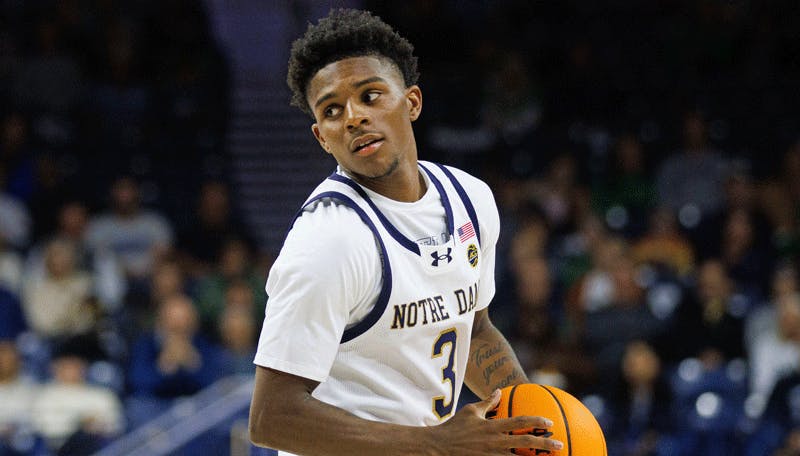 Markus Burton Notre Dame Fighting Irish college basketball