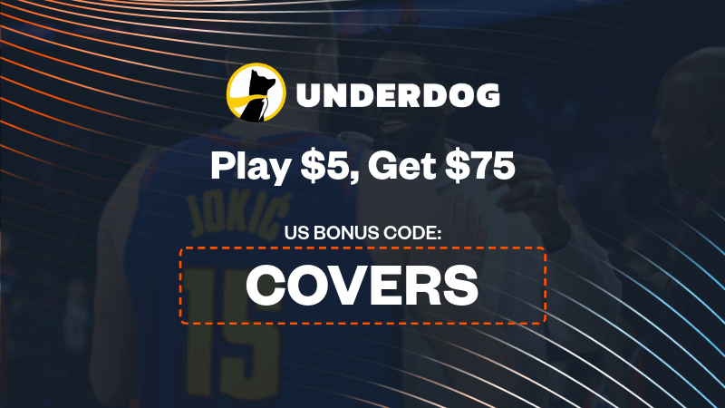 How To Bet - Underdog Promo Code COVERS: Claim $75 NBA Bonus for Nuggets vs. 76ers