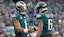 Jalen Hurts Devonta Smith Philadelphia Eagles NFL